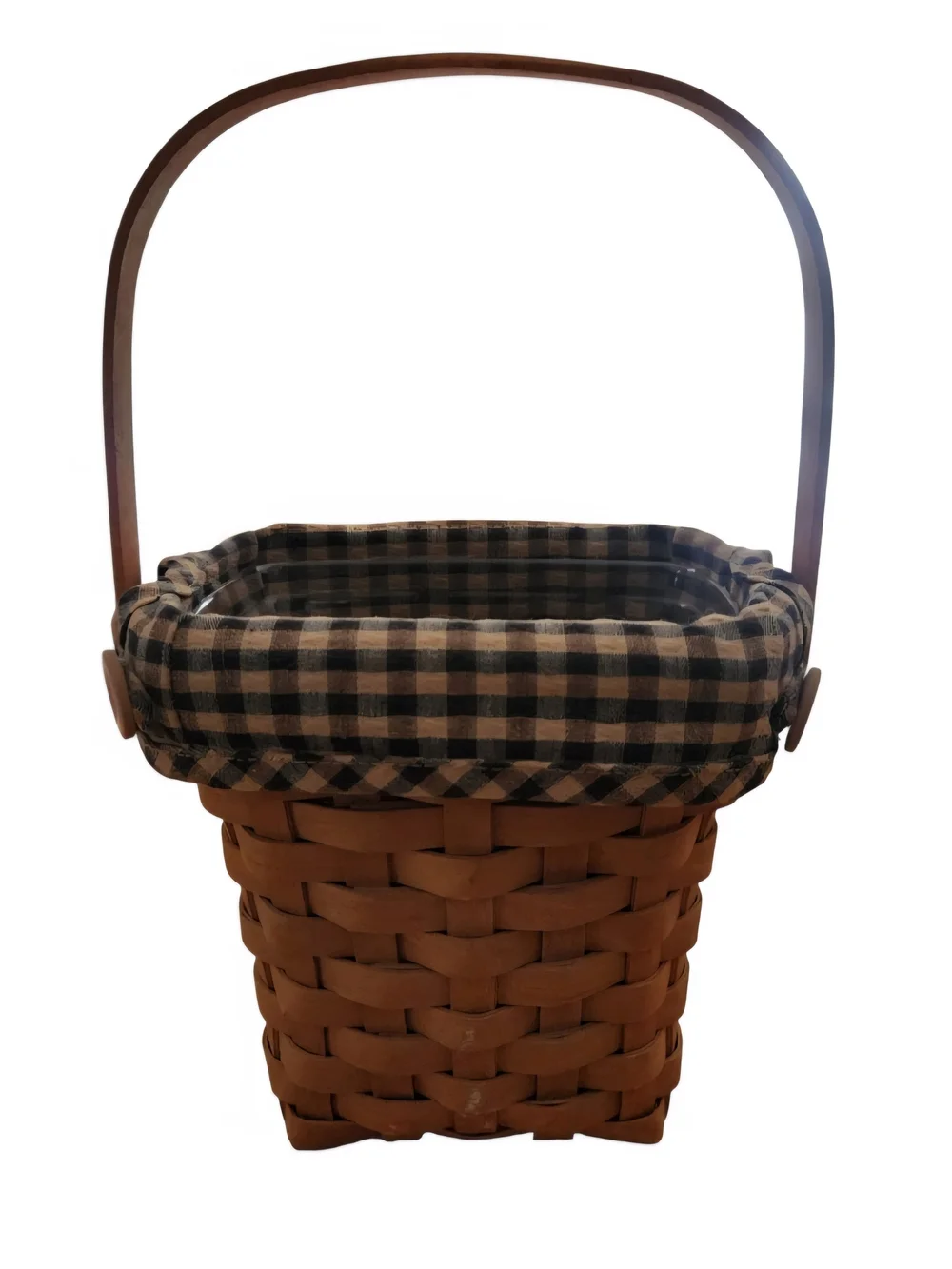 Longaberger 2006 Dresden Tour Basket w/ Plastic Protector & Fabric Liner